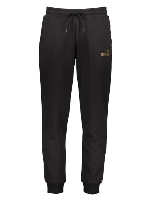 Puma Spodnie dresowe "Essentials" w kolorze czarnym rozmiar: M