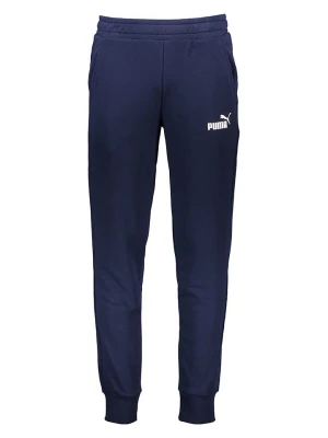 Puma Spodnie dresowe "Essentials" w kolorze granatowym rozmiar: M
