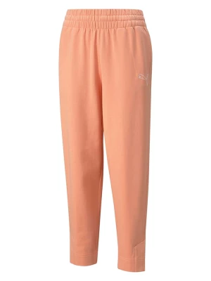 Puma Spodnie dresowe "Her" w kolorze pomarańczowym rozmiar: M