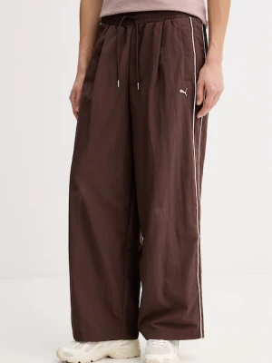 Puma spodnie dresowe Piping Relaxed Woven