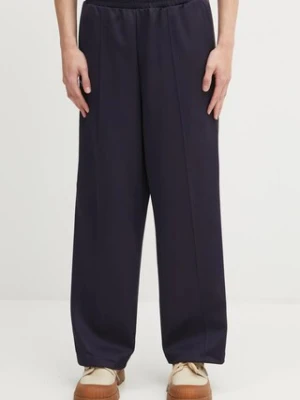 Puma spodnie dresowe PUMA x JJJJOUND męskie kolor granatowy gładkie 635539