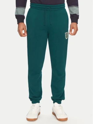 Puma Spodnie dresowe Sports Legacy Graphic 629631 Zielony Regular Fit