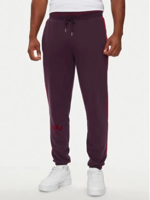 Puma Spodnie dresowe T7 PLAY.PARIS 626768 44 Bordowy Regular Fit