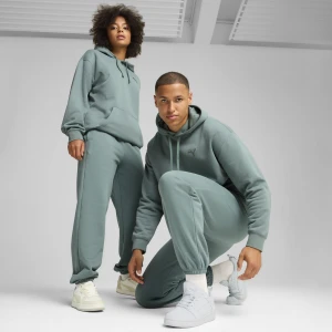 PUMA Spodnie dresowe unisex Essentials Elevated, Odzież, Zielony,