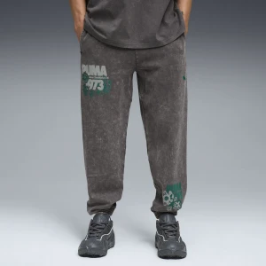 PUMA Spodnie dresowe unisex Hoopocalypse, Odzież, Szary,