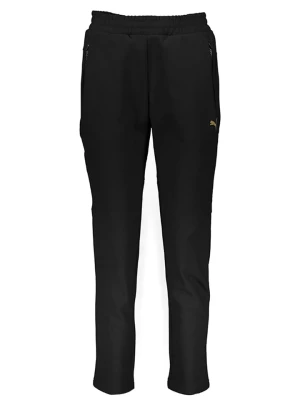 Puma Spodnie dresowe "V-Gold Tricot" w kolorze czarnym rozmiar: L