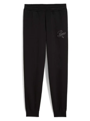 Puma Spodnie dresowe w kolorze czarnym rozmiar: 128