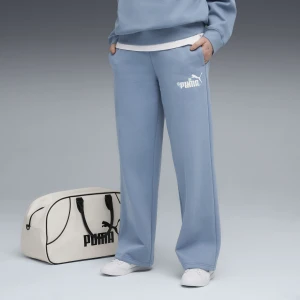 PUMA Spodnie spodnie o prostym kroju Essentials Nature 2.0 Comfort z logo, Akcesoria, Niebieski,