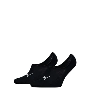 PUMA Stopki unisex z wysokim wycięciem (2 pary), Akcesoria, Czarny