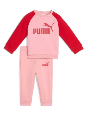 Puma Strój joggingowy w kolorze jasnoróżowo-czerwonym rozmiar: 98