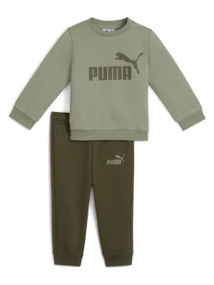 Puma Strój joggingowy w kolorze khaki rozmiar: 80