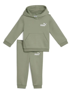 Puma Strój joggingowy w kolorze oliwkowym rozmiar: 86