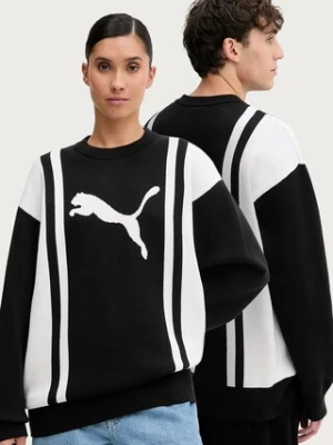 Puma sweter kolor czarny 632294