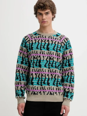 Puma sweter męski kolor multikolor lekki 632499