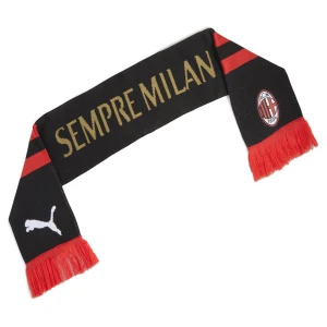PUMA Szalik AC Milan ftblEssentials, Akcesoria, Czerwony,