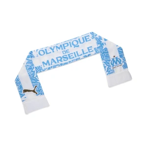 PUMA Szalik Essentials Olympique Marsylia, Akcesoria, Biały,