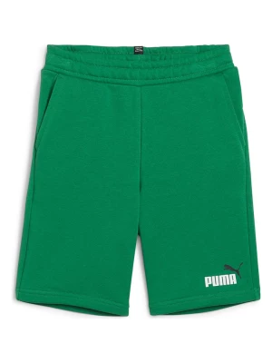 Puma Szorty "ESS+" w kolorze zielonym rozmiar: 140