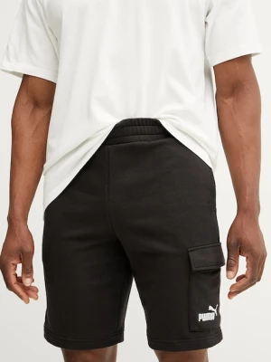 Puma szorty Essential Cargo czarny