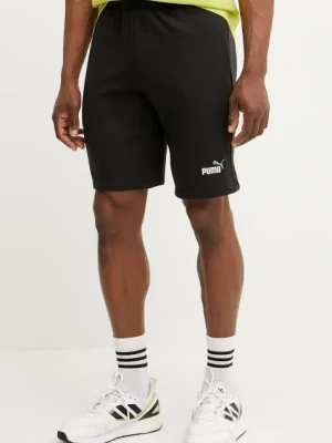 Puma szorty męskie kolor czarny 684715