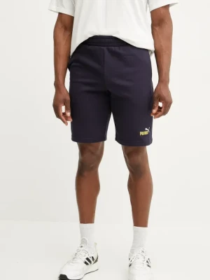 Puma szorty męskie kolor granatowy 684715