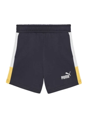 Puma Szorty sportowe Ess 685821 Granatowy Regular Fit