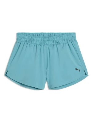 Puma Szorty sportowe "TAD Essentials" w kolorze turkusowym rozmiar: S