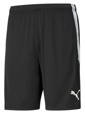 Puma Szorty sportowe "teamLIGA" w kolorze czarnym rozmiar: M