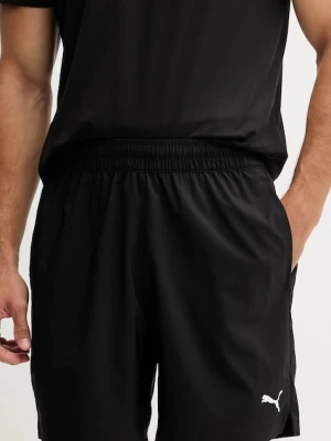 Puma szorty treningowe męskie kolor czarny 525910