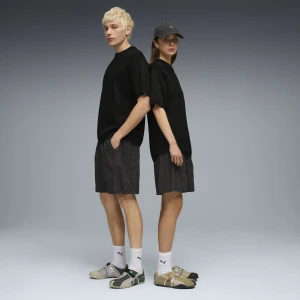 PUMA Szorty unisex CLRT o luźnym kroju, Odzież, Czarny,