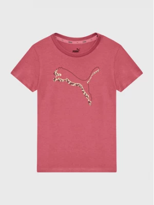 Puma T-Shirt Alpha 671062 Różowy Regular Fit