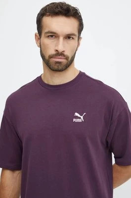 Puma t-shirt bawełniany BETTER CLASSICS męski kolor czarny z aplikacją 679188