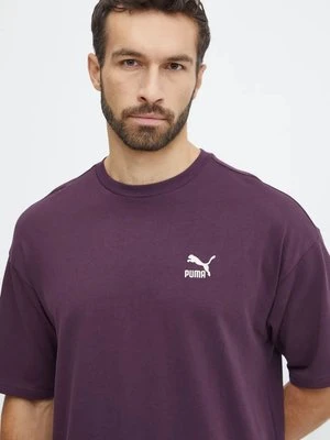 Puma t-shirt bawełniany BETTER CLASSICS męski kolor czarny z aplikacją 679188