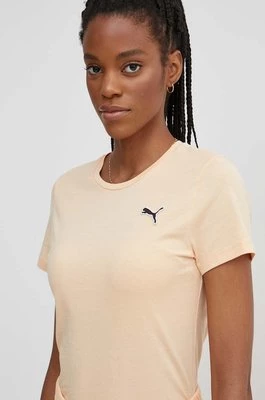 Puma t-shirt bawełniany BETTER ESSENTIALS damski kolor pomarańczowy 675986