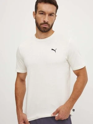 Puma t-shirt bawełniany BETTER ESSENTIALS męski kolor biały gładki 675977