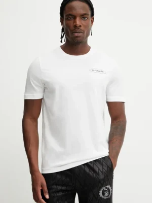 Puma t-shirt bawełniany GRAPHICS 3 Circles męski kolor biały z nadrukiem 684834