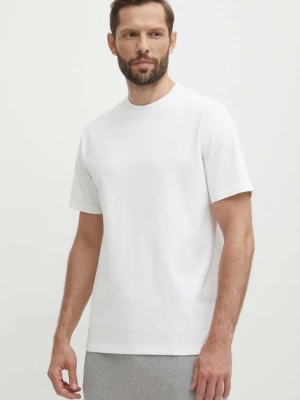 Puma t-shirt bawełniany MMQ męski kolor beżowy gładki 624009