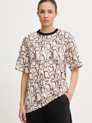 Puma t-shirt bawełniany PUMA x A$AP ROCKY damski kolor beżowy 635239