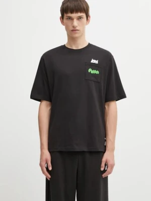 Puma x RIPNDIP t-shirt bawełniany męski kolor czarny z nadrukiem 633779