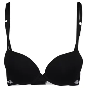 Puma T-Shirt Bra 604053001-200, Damskie, Czarne, biustonosze sportowe, bawełna, rozmiar: 70C