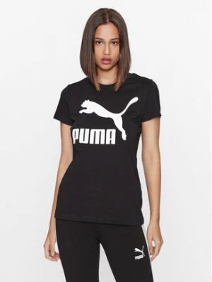 Puma T-Shirt Classics Logo 530076 Czarny Regular Fit