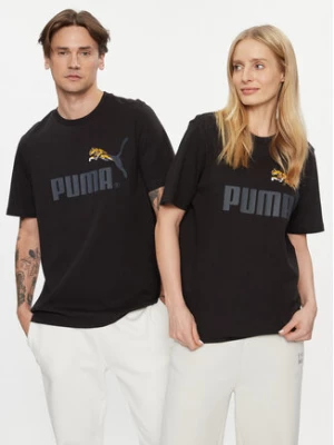 Puma T-Shirt Classics No.1 Logo Celebration 622182 Czarny Regular Fit