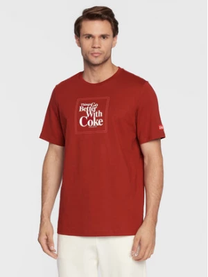 Puma T-Shirt COCA-COLA Graphic 536158 Czerwony Regular Fit
