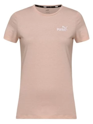 Puma T-shirt damski Kobiety Bawełna różowy jednolity,
