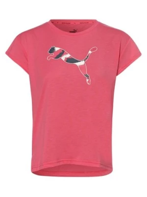 Puma T-shirt damski Kobiety Dżersej wyrazisty róż nadruk,