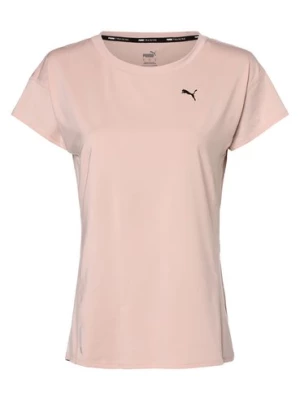 Puma T-shirt damski Kobiety Sztuczne włókno różowy jednolity,