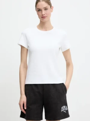Puma t-shirt damski kolor beżowy 685053