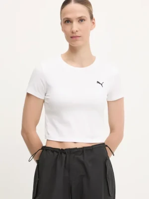 Puma t-shirt damski kolor biały 629745