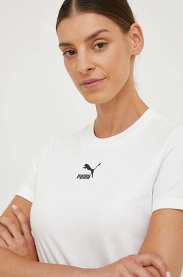 Puma t-shirt damski kolor biały 535610