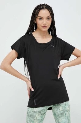 Puma t-shirt damski kolor czarny