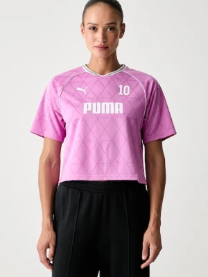 Puma T-shirt damski SPORT Relaxed Jersey różowy